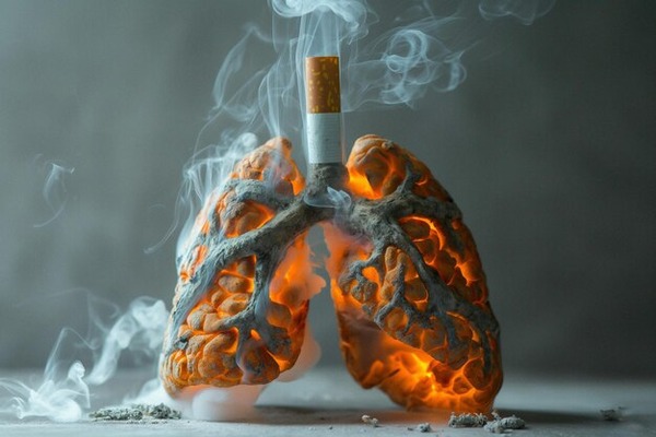 SMOKING AND LUNG DISEASES: