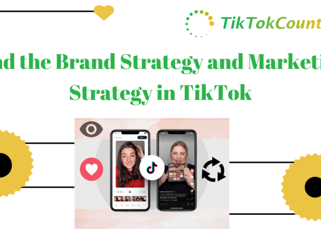 Find the Brand Strategy and Marketing Strategy in TikTok