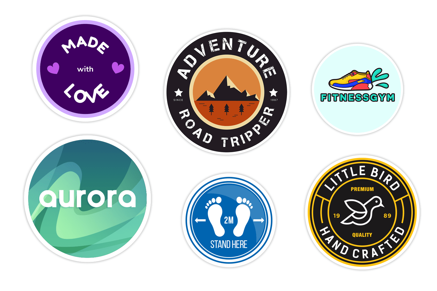 Custom Round Stickers: A Versatile Branding Tool