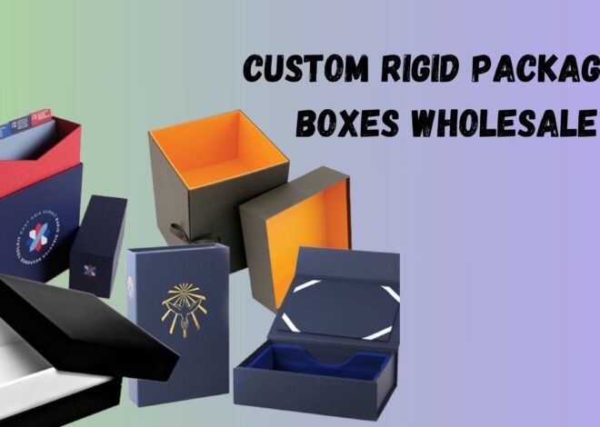 How To Design Custom Rigid Boxes For Your Products