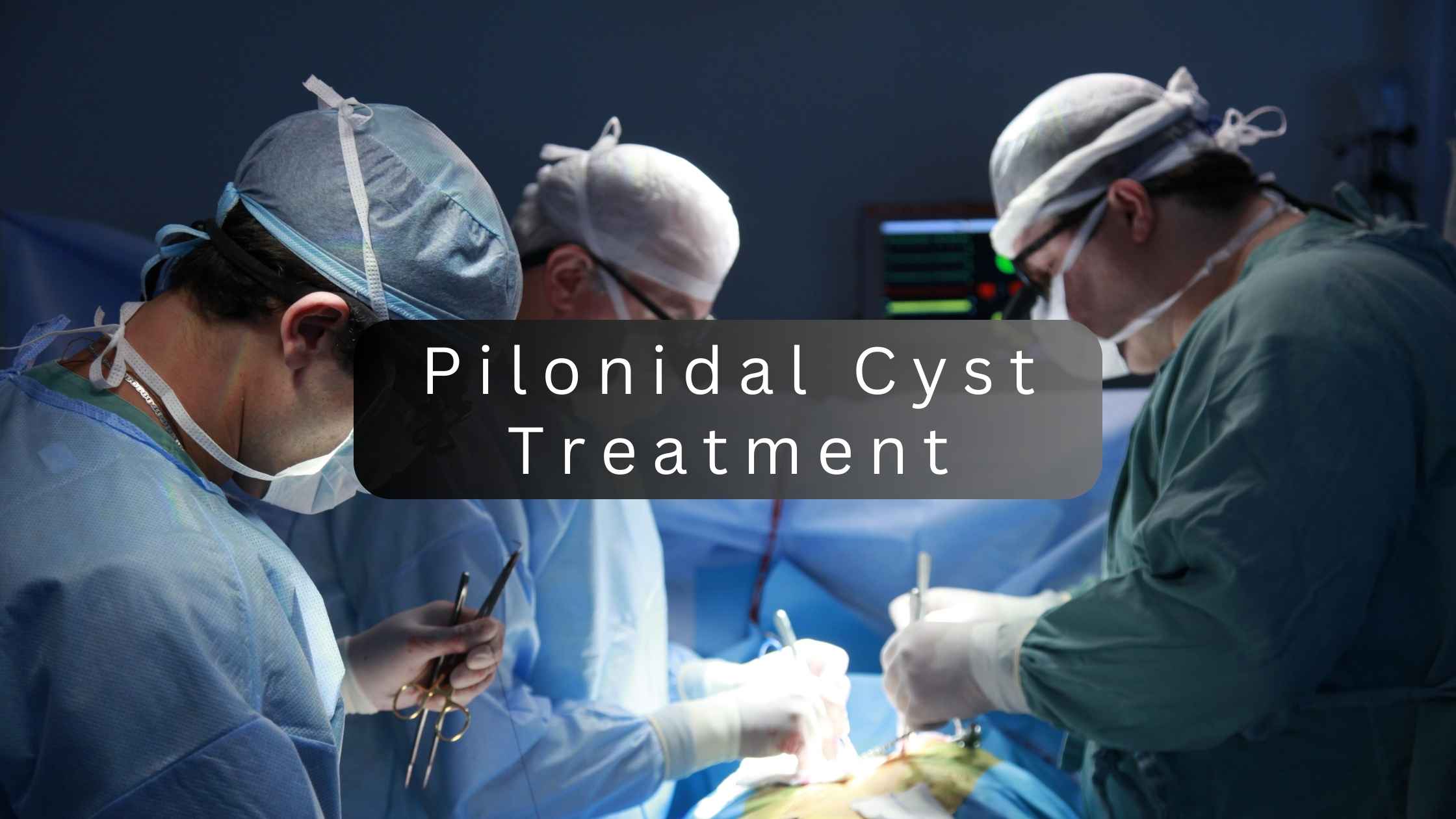 Pilonidal cyst treatment