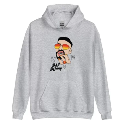 Bad Bunny Hoodie Cultural Symbol High-Fashion