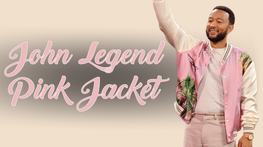 Flaunt Your Fashion Sense With The Classy John Legend Pink Jacket