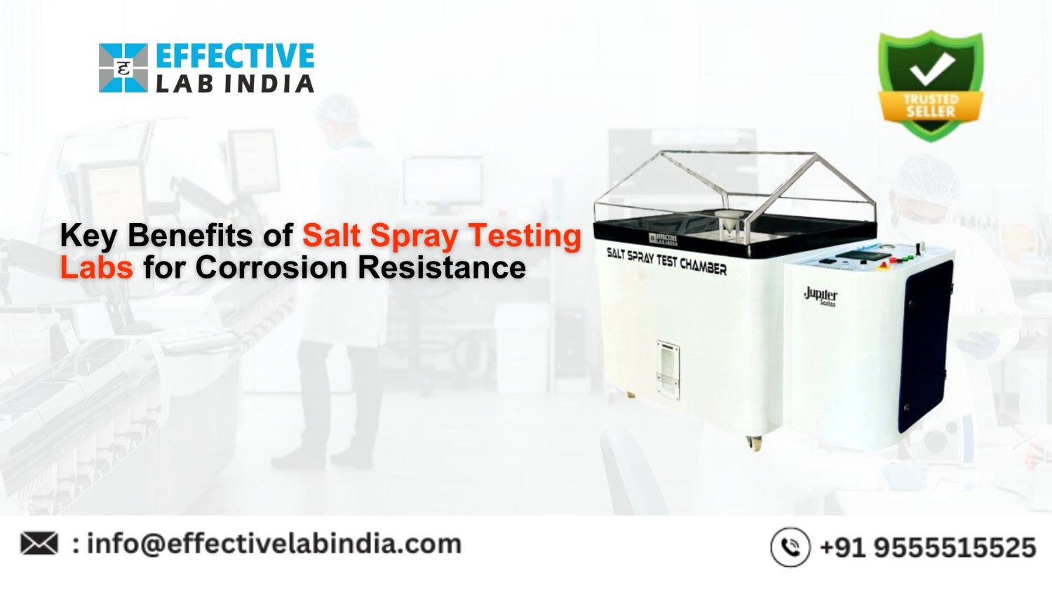 Key Benefits of Salt Spray Testing Labs for Corrosion Resistance