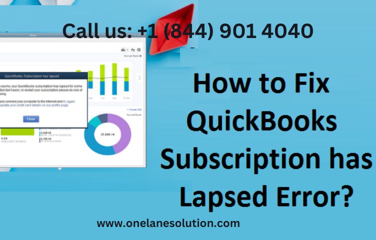 How to Fix QuickBooks Subscription Lapsed Error?