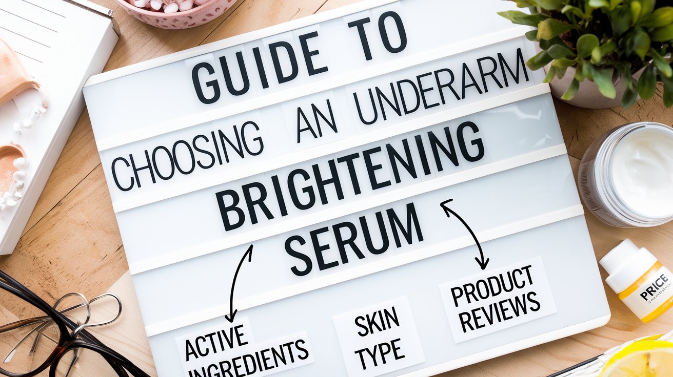 Guide to Choosing an Underarm Brightening Serum