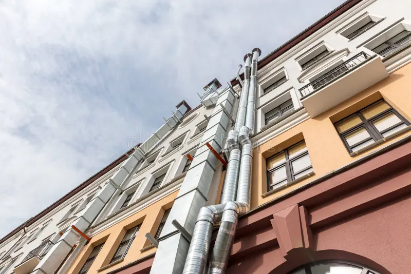 installation of Air Ducts in An Apartment